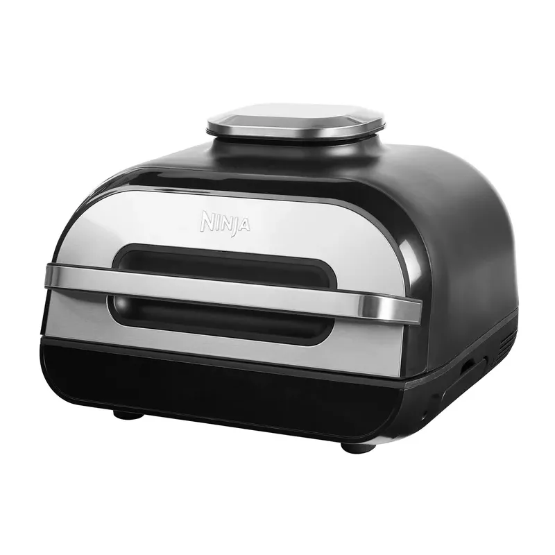 Мультипіч Ninja Foodi MAX Health MultiGrill & Air Fryer з Сooking probe AG551EU, пакування пошкоджене, товар цілий.